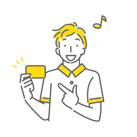 クレジットカードでかんたん決済！